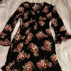 Floral Target dress